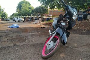 Mulher morre em batida entre moto e carro em Douradina