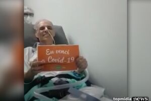 VÍDEO: 'Deus cumpre promessa' e pastor Dinho vence a covid-19 após 50 dias internado
