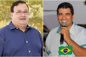 Candidatos Bandeira e Zé Bambil