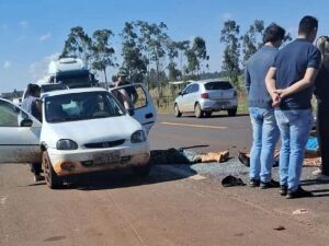 João Francisco havia parado o carro no acostamento para atender a criança que passava mal quando foi atingido por motociclista