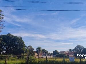 O calor ser&aacute; acompanhado pela baixa umidade relativa do ar