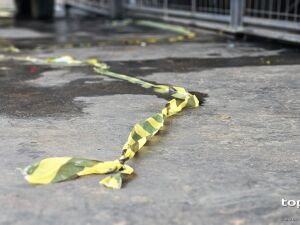 Homem estava pr&oacute;ximo ao local onde Guilherme Soares Gomes Oliveira foi executado e descobriu que havia sido baleado ao tentar fugir dos disparos