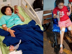 Recebendo apenas aux&iacute;lio do governo, m&atilde;e se dedica inteiramente a cuidar da filha