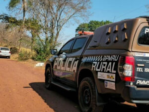 O suspeito do caso foi levado para a delegacia, mas negou qualquer envolvimento no crime