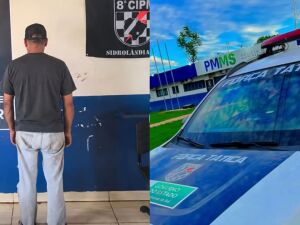 Equipe encontrou o homem na varanda da resid&ecirc;ncia