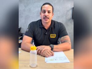 Segundo a PM, Felipe Padilha Teixeira disse que sabia da restri&ccedil;&atilde;o judicial e alegou que estava no Legislativo para uma audi&ecirc;ncia com um vereador
