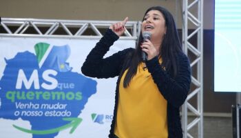 Na fronteira, Rose Modesto garante união do povo 'brasiguaio' em torno da pré-candidatura