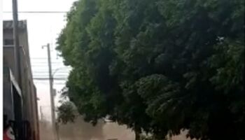 Moradora filma ventania e se assusta: 'vento quase levou o Los Angeles' (vídeo)