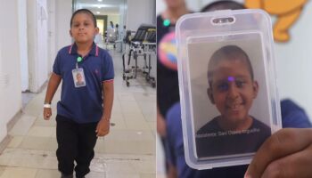 Tratando tumor, Davi se tornou 'enfermeiro assistente' da Santa Casa de Campo Grande (vídeo)