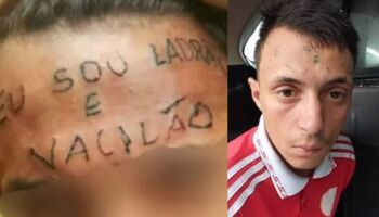 Jovem que teve testa tatuada com 'ladrão e vacilão' é preso novamente por assalto em SP