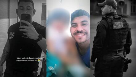 Policial chegou a ser encaminhado ao Pronto-Socorro, mas n&atilde;o resistiu aos ferimentos