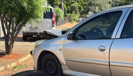 Apesar do susto, ningu&eacute;m ficou ferido durante o acidente