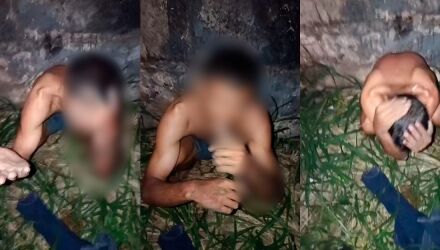 Homem teria invadido resid&ecirc;ncia pela concertina e furtado caixa de som e extens&atilde;o