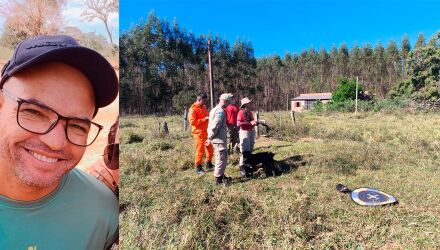 Valdemir havia sa&iacute;do para verificar uma caixa-d'&aacute;gua em uma &aacute;rea pr&oacute;xima a uma fazenda quando sumiu