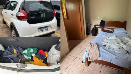 Al&eacute;m do suspeito, mais tr&ecirc;s pessoas tamb&eacute;m foram presas 