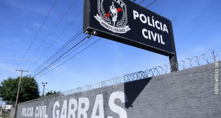 Policiais do Garras realizaram a prisão do foragido 