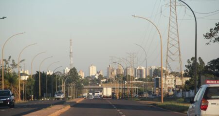 Na região sudoeste do estado, a temperatura máxima pode chegar a 40°C