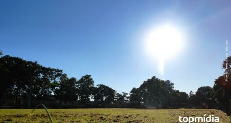 Clima fresco dura pouco e calor volta no domingo com previsão de 41 &ordm;C em algumas regiões de MS