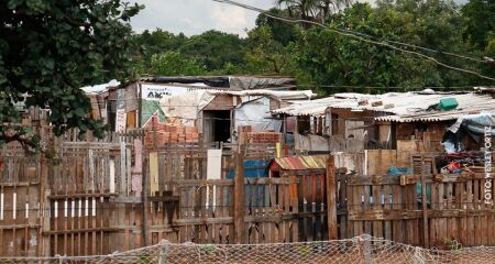 Favela em Campo Grande - Imagem ilustrativa