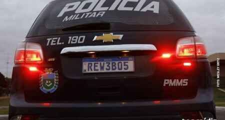 Ele tentou fugir da polícia ao perceber que os agentes estavam fazendo ronda