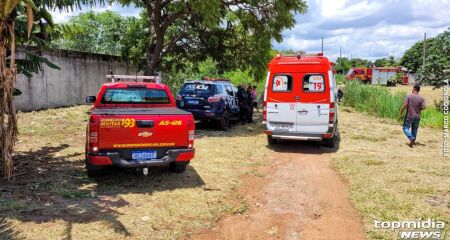 Casa pega fogo após explosão de botijão em São Gabriel do Oeste