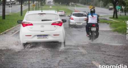 Chuva promete ser forte em Campo Grande na próxima semana