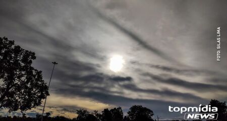 Sextou com previsão de chuva em Campo Grande