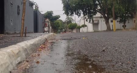 Chuva deixou temperatura agradável 