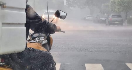 Chuva traz frente fria para o MS a partir de sábado