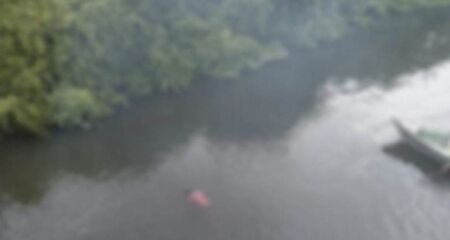 Corpo estava com pés amarrados no Rio Aporé 