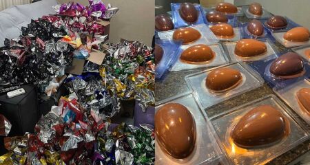 Confecções de ovos deve presentear ao menos 300 crianças em Campo Grande