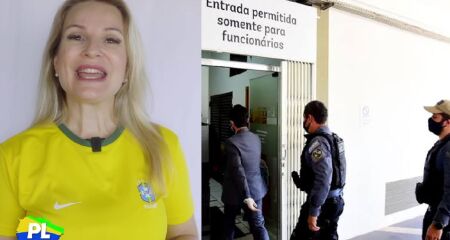 A vereadora em seus vídeos e a operação policial contra a família