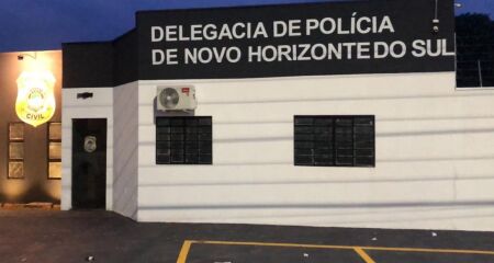 Novo prédio da Delegacia de Polícia Civil de Novo Horizonte do Sul