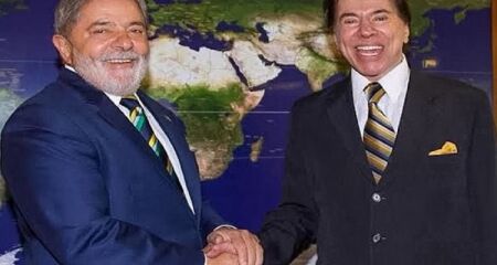 Presidente Lula e Silvio Santos