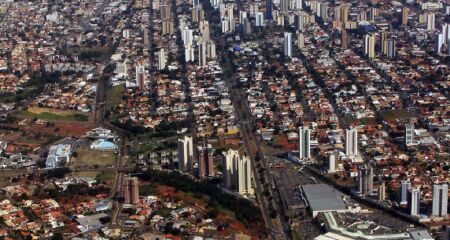 Vista aérea de Campo Grande