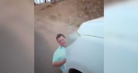 Vídeo do prefeito sendo atropelado viralizou nas redes sociais