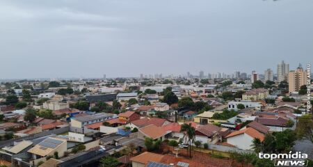 A mínima prevista para Campo Grande é de 12°C e a máxima de 17°C