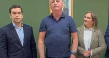 Bolsonaro estreou na campanha de Beto Pereira 