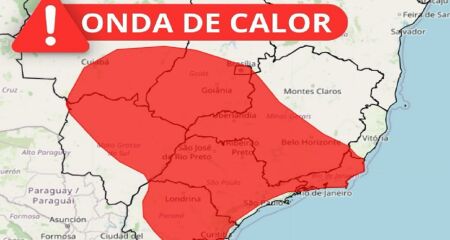 Fenômeno deve trazer chuvas para partes do Estado, podendo ter até tempestade, e trazer leve alívio nas temperaturas