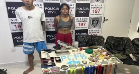 Ela é suspeita de matar e decapitar Renan Douglas, de 16 anos, e Wendes de Caldas, de 24 anos. Caso aconteceu em Bayeux, na Paraíba