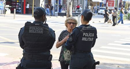 PM leva sensação de segurança ao Centro 