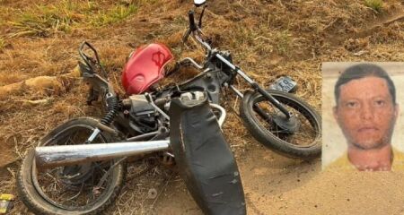 Motorista atingiu a traseira da moto e fez com que motociclista fosse arremessado na BR-364, em Jataí