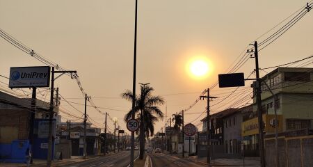 Umidade do ar permanece baixa entre 5% e 20%