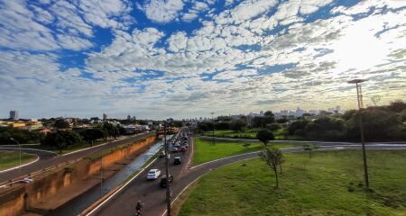 Em Campo Grande a mínima é de 23°C e a máxima de 35°C