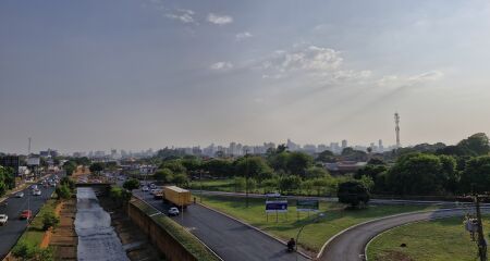 Segunda-feira (30) amanhece seco, sem probabilidade de chuva e com altas temperaturas