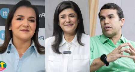 Três candidatos têm chance de ir ao 2&ordm; turno 