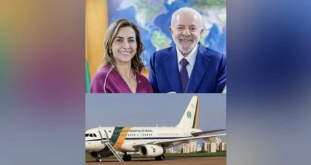 Após o pouso do avião presidencial, Lula trocará de aeronave e embarcará no avião de apoio rumo a Brasília ainda nesta terça-feira.