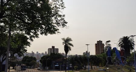 Corumbá apresenta mínima de 25°C e 41°C