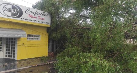 Inmet divulgou três alertas de tempestade para todas as cidades de MS