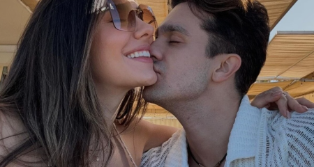 Luan Santana e Jade Magalhães estão a espera da Serena